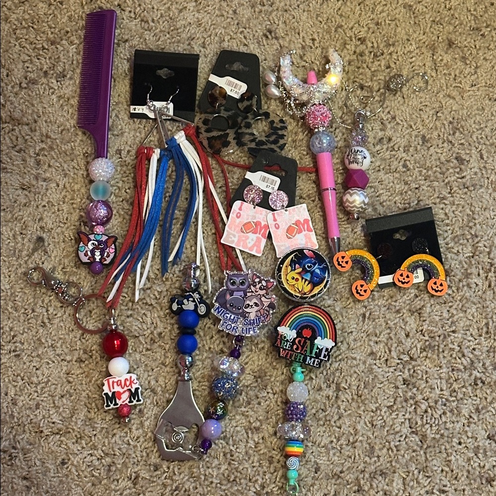 Premade jewelry/pens